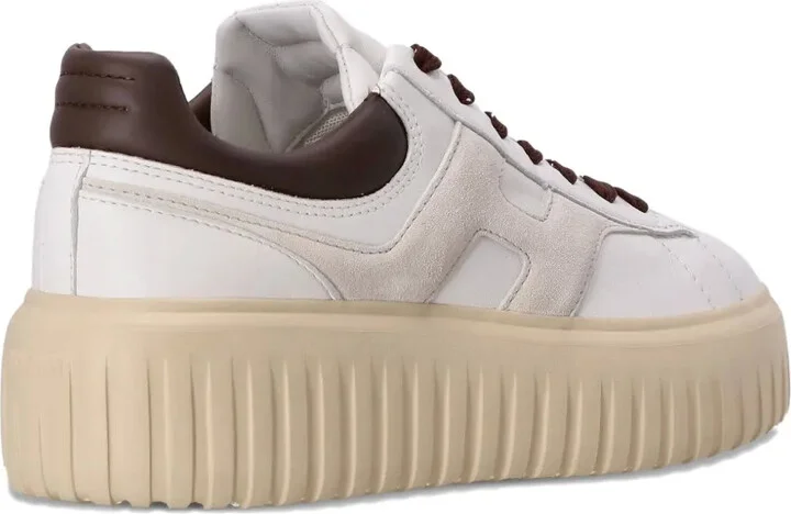 H-Stripes leather platform sneakers - Image 4