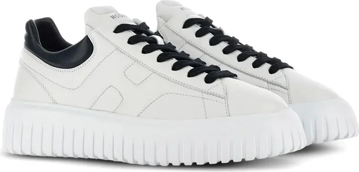 H-STRIPES leather sneakers - Image 2