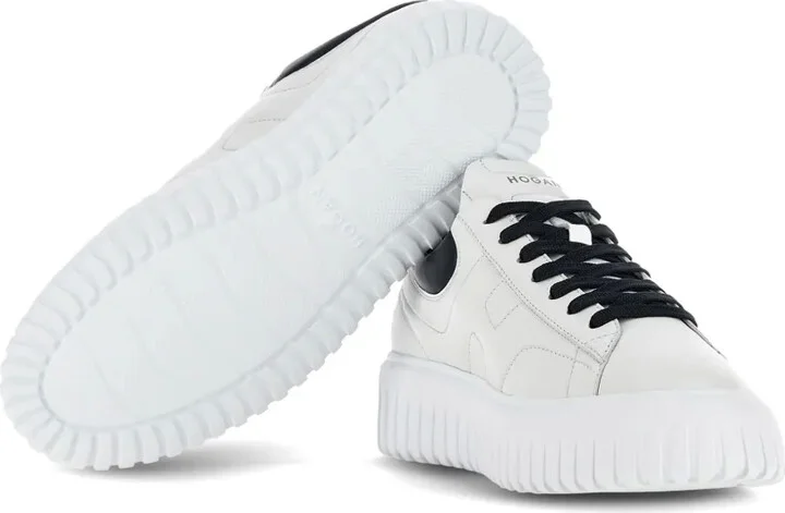 H-STRIPES leather sneakers - Image 4