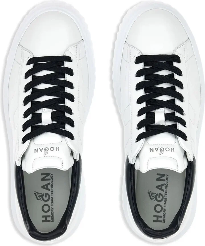 H-STRIPES leather sneakers - Image 5