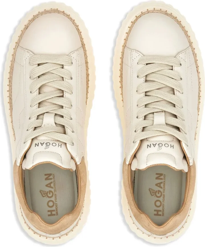H-Stripes leather sneakers - Image 4