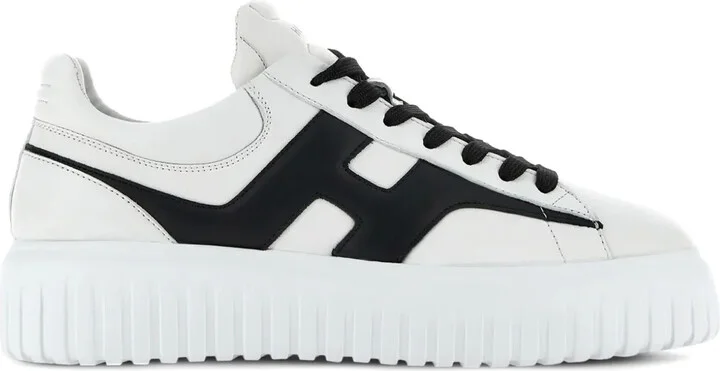 H-Stripes leather sneakers