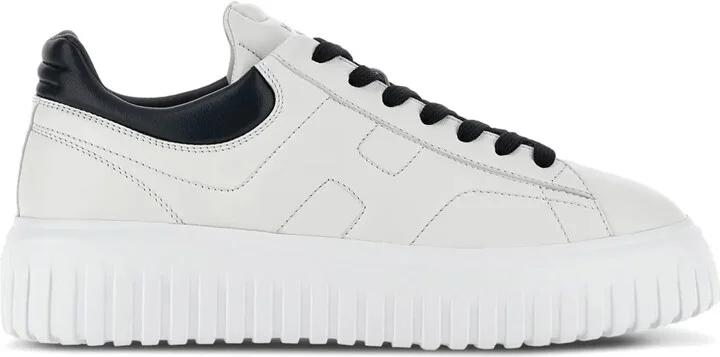 H-STRIPES leather sneakers