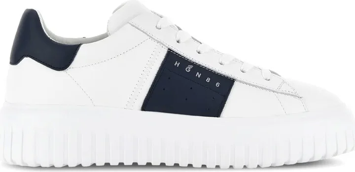 H-Stripes leather sneakers