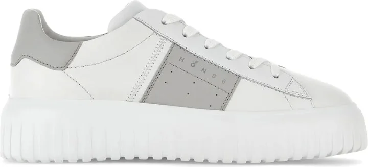 H-Stripes leather sneakers