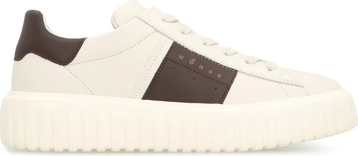 H-stripes Leather Sneakers