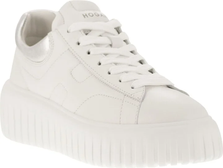 H-stripes Leather Trainers - Image 2