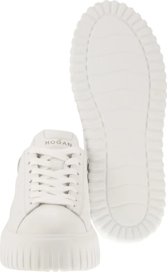 H-stripes Leather Trainers - Image 5