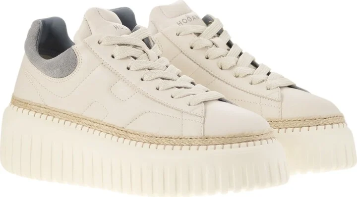 H-stripes - Leather Trainers - Image 4