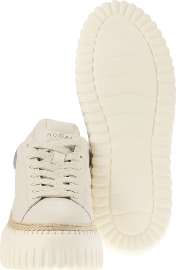 H-stripes - Leather Trainers - Image 5