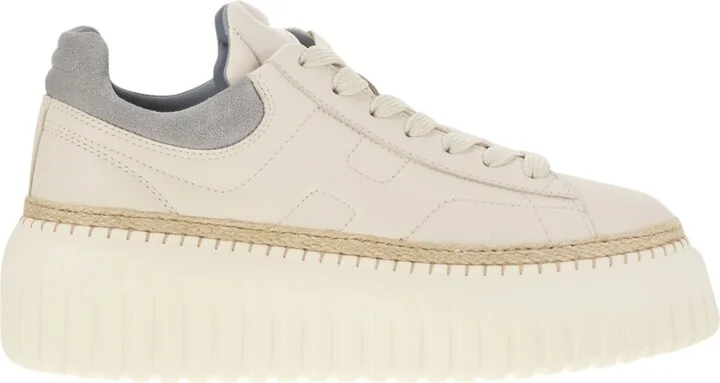 H-stripes - Leather Trainers