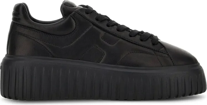 H-Stripes low-top platform sneakers