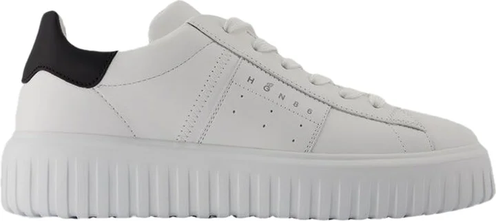 H Stripes New Sneakers - Hogan - Leather - White