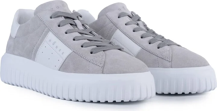 H-stripes Sneakers In Leather - Image 4