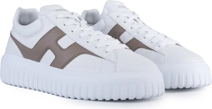 H-stripes Sneakers In Leather - Image 4