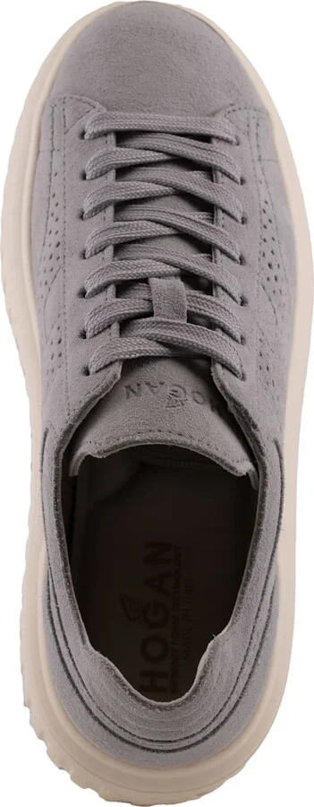 H-stripes Sneakers In Suede - Image 3