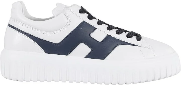H-Stripes Split Lace-Up Sneakers