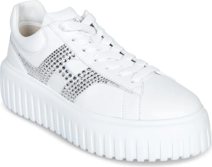 H-stripes Strass White Sneakers - Image 2