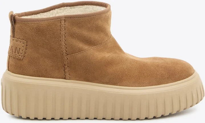 H-Stripes Suede Ankle Boots
