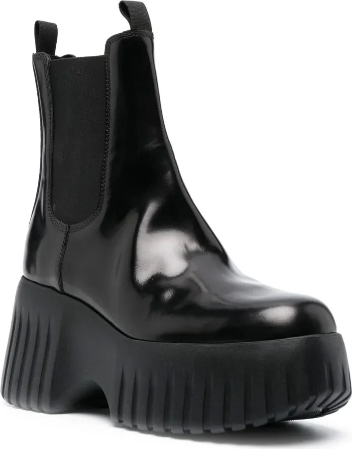 H-stripes wedge chelsea boots - Image 2