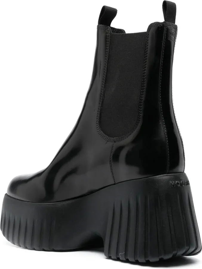 H-stripes wedge chelsea boots - Image 3