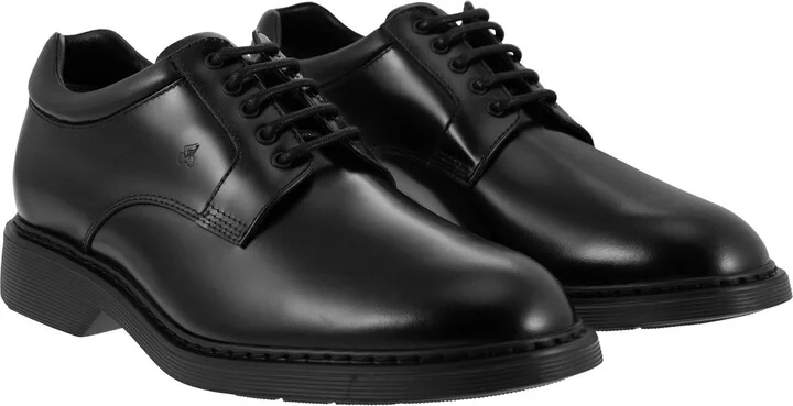 H576 - Derby Lace-ups With Rubber Bottom - Image 4