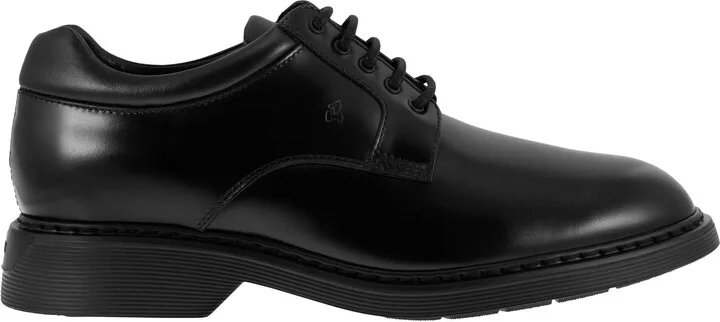 H576 - Derby Lace-ups With Rubber Bottom