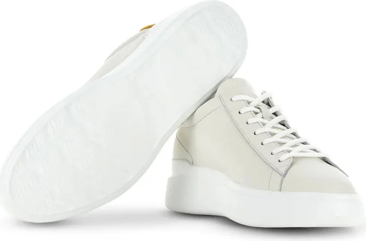 H580 leather lace-up sneakers - Image 4