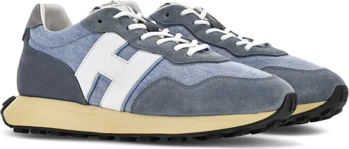H601 lace-up suede sneakers - Image 2