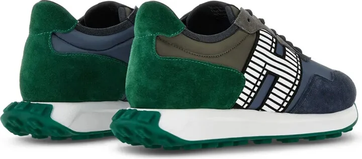 H601 panelled suede sneakers - Image 3