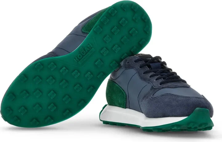 H601 panelled suede sneakers - Image 4