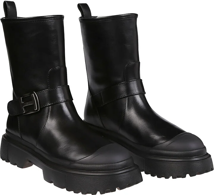 H619 Biker Boots - Image 5