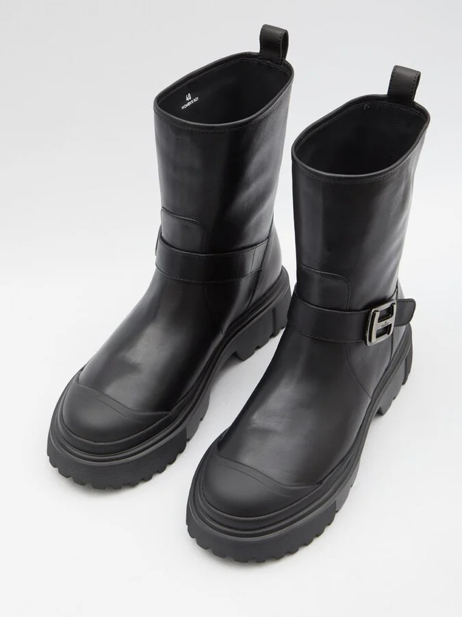 H619 Biker Boots - Image 5