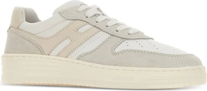 H630 leather panelled platform sneakers - Image 2
