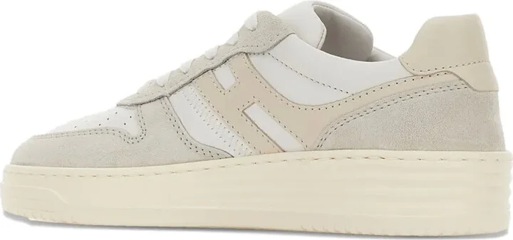H630 leather panelled platform sneakers - Image 3
