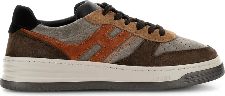 H630 panelled low-top sneakers