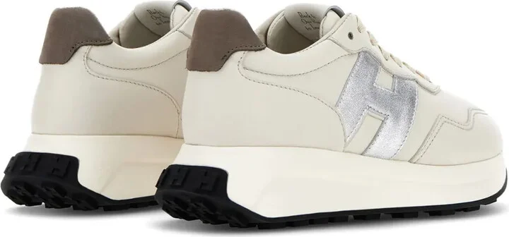 H641 panelled lace-up sneakers - Image 3