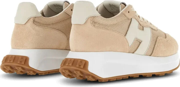 H641 panelled lace-up sneakers - Image 3