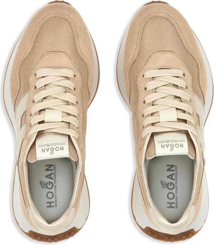 H641 panelled lace-up sneakers - Image 5
