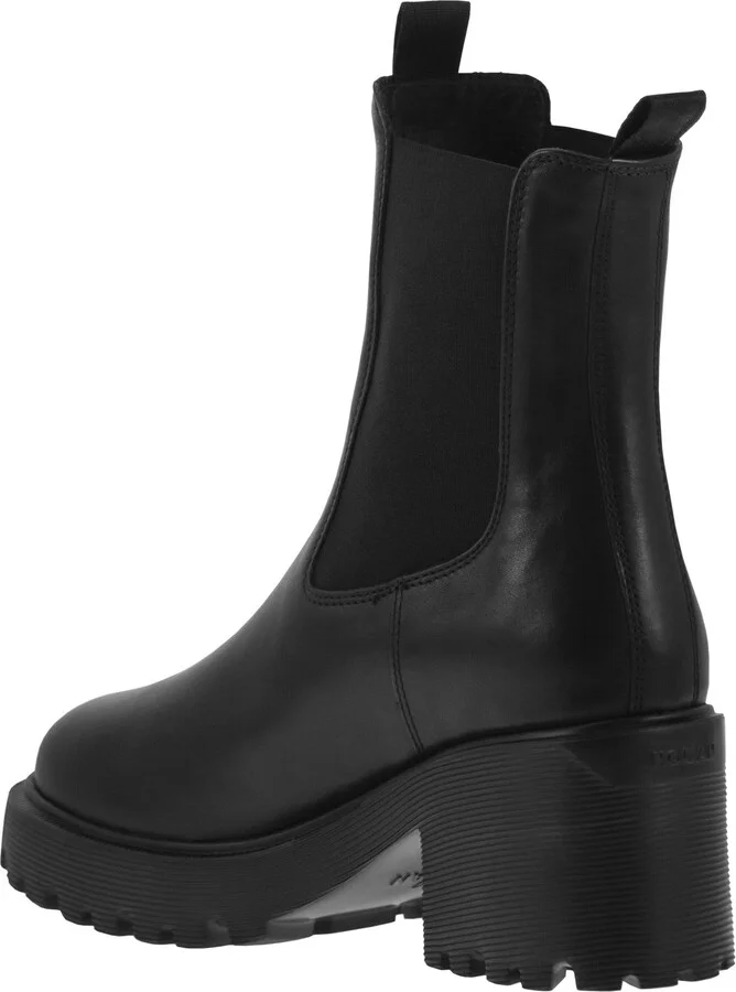H649 - Leather Chelsea Boot - Image 3