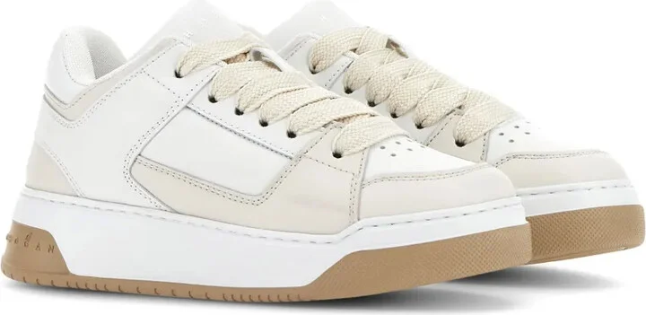 H667 lace-up leather sneakers - Image 2