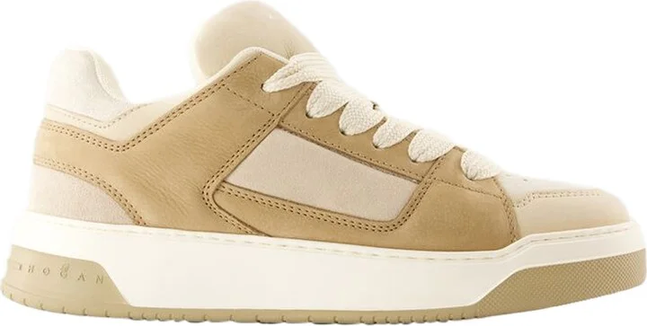 H667 Sneakers - Hogan - Leather - Beige