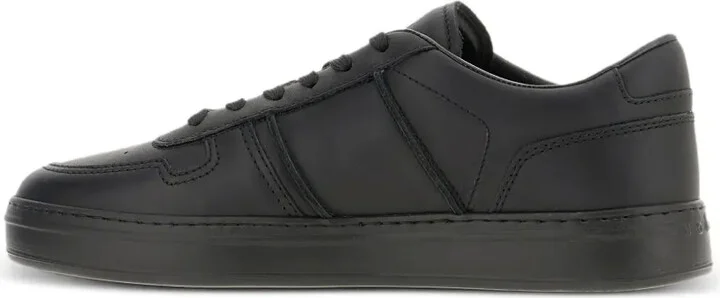 H668 leather lace-up trainers - Image 3