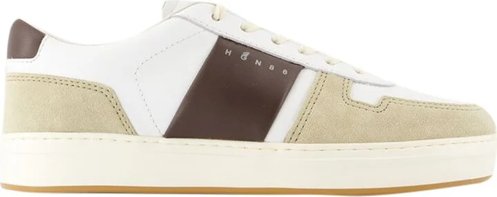 H668 Sneakers - Hogan - Leather - White