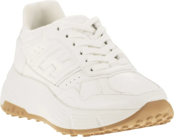 H669 - Hi-fi Leather Trainers - Image 2