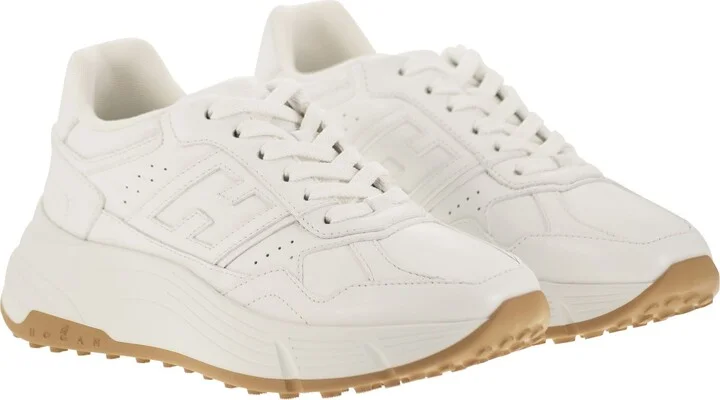H669 - Hi-fi Leather Trainers - Image 4