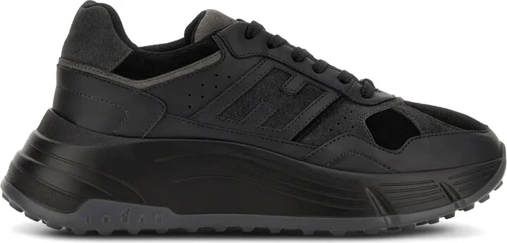 H669 lace-up leather shoes