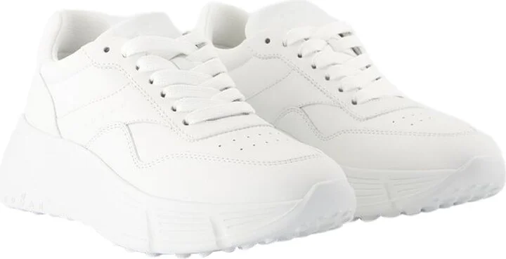 H669 Sneakers - Hogan - Leather - White