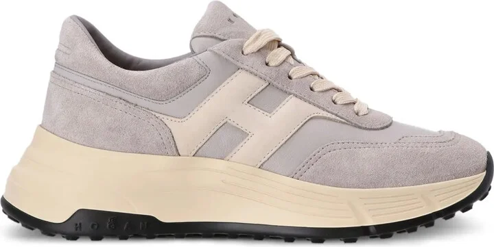H669 suede leather sneakers