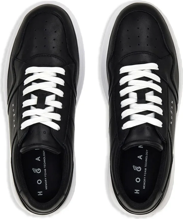 H670 flatform leather sneakers - Image 5